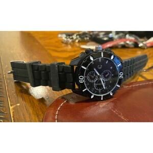 Men's 40mm Charming Charlie Watch, Thick Case, Poly Band